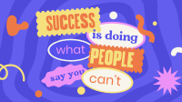 Success all the Way Animation Image Preview