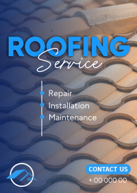 Modern Roofing Poster Image Preview