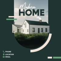 Modern Home Instagram Post Design