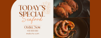 Minimal Seafood Restaurant  Facebook cover Image Preview