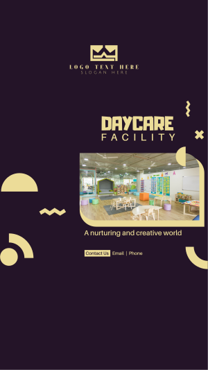 Daycare Facility Facebook Story Image Preview