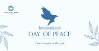 Day Of Peace Dove Facebook Ad Design