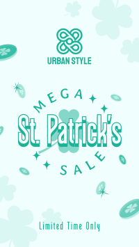 St. Patrick's Mega Sale Facebook story Image Preview