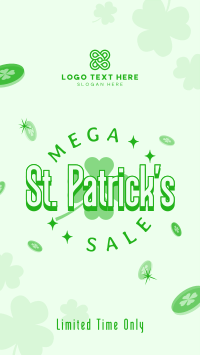 St. Patrick's Mega Sale Facebook story Image Preview