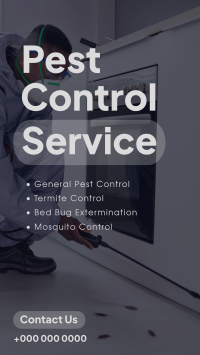 Minimalist Pest Control Facebook story Image Preview