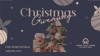 Gifts & Prizes for Christmas Facebook Event Cover Design