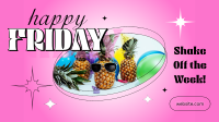 Happy Friday Facebook Event Cover Design