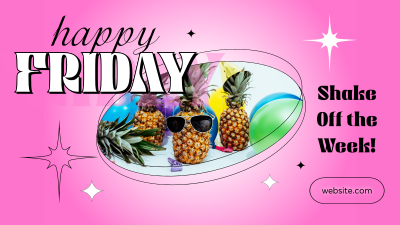 Happy Friday Facebook event cover Image Preview
