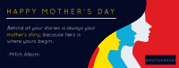 Mother's Story Facebook cover Image Preview
