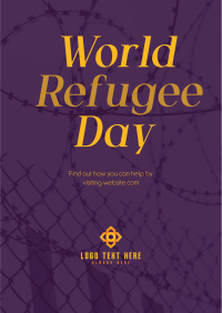 Help Refugees Poster Design