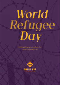 Help Refugees Poster Image Preview