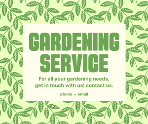 Full Leaf Gardening  Facebook post Image Preview