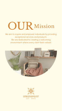 Our Interior Mission Facebook Story Design