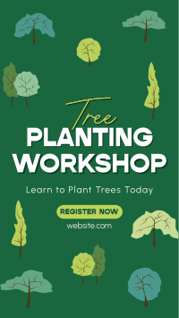 Tree Planting Workshop YouTube short Image Preview