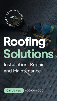 Roofing Solutions YouTube short Image Preview