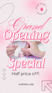 Special Grand Opening Instagram Story Design