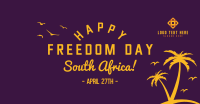 South Africa Freedom Facebook Ad Design