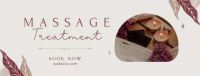 Massage Candles Facebook cover Image Preview