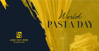 World Pasta Day Brush Facebook Ad Design