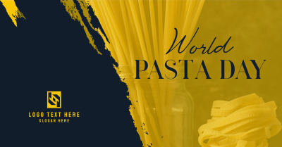 World Pasta Day Brush Facebook ad Image Preview
