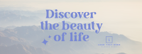 Discover Life Facebook Cover Design