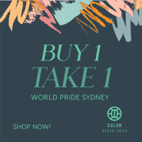 World Pride Sydney Promo Linkedin Post Image Preview