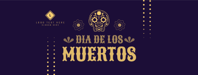 Dia De Los Muertos Facebook cover Image Preview