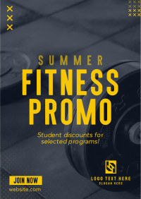 Summer Fitness Deals Flyer Image Preview