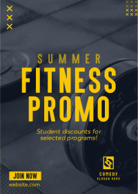 Summer Fitness Deals Flyer Image Preview