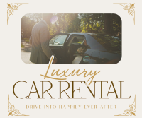 Luxury Car for Rent Facebook post Image Preview