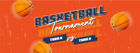Basketball Game Tournament Facebook cover Image Preview