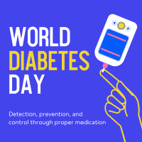 Diabetes Day Instagram Post Design