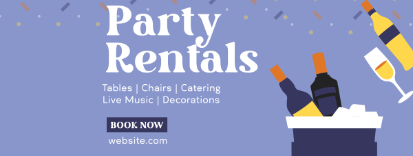 Party Services Facebook Cover Design Image Preview