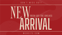 Minimalist New Arrival Animation Preview