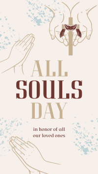 Prayer for Souls' Day Instagram Story Design