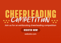 Cheerleading  Competition Details Postcard Preview