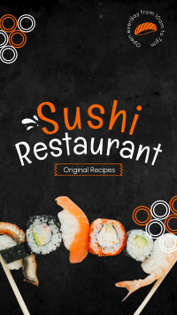 Sushi Resto Facebook Story Design