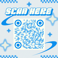 Scan Shop Y2k QR Code Design