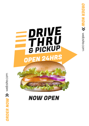 Drive-Thru Flyer Image Preview