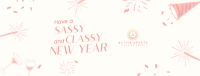 Sassy New Year Spirit Facebook cover Image Preview