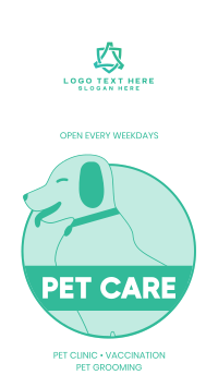 Pet Care Services Facebook Story Design