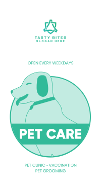 Pet Care Services Facebook story Image Preview