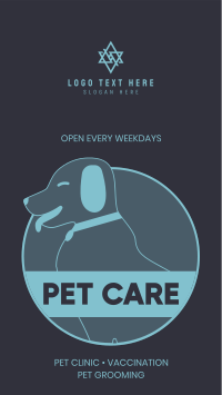 Pet Care Services Facebook Story Design