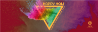 Holi Color Explosion Twitter header (cover) Image Preview