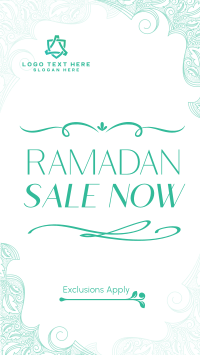 Ornamental Ramadan Sale Instagram story Image Preview