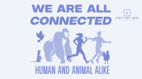 Animal and Human Quote Animation Preview