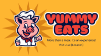 Yummy Pig Restaurant Animation Preview