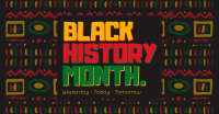 Modern Black History Month Facebook ad Image Preview