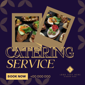 Catering Service Business Instagram post Image Preview