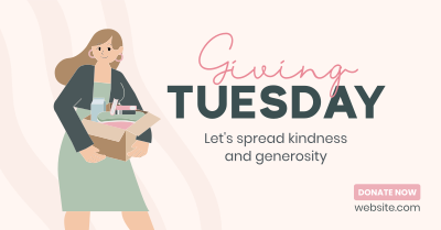 Tuesday Generosity Facebook ad Image Preview